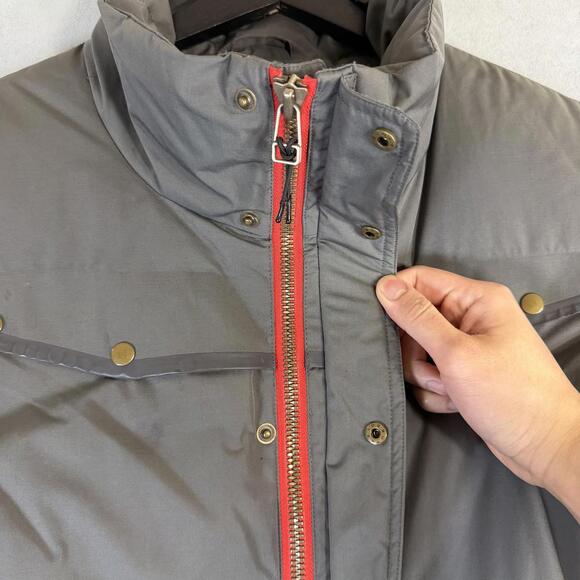 Copotaxi Tianjin 650F Dridown Canvas Down Jacket Mens M Womens L Gray Puffer - Picture 9 of 9